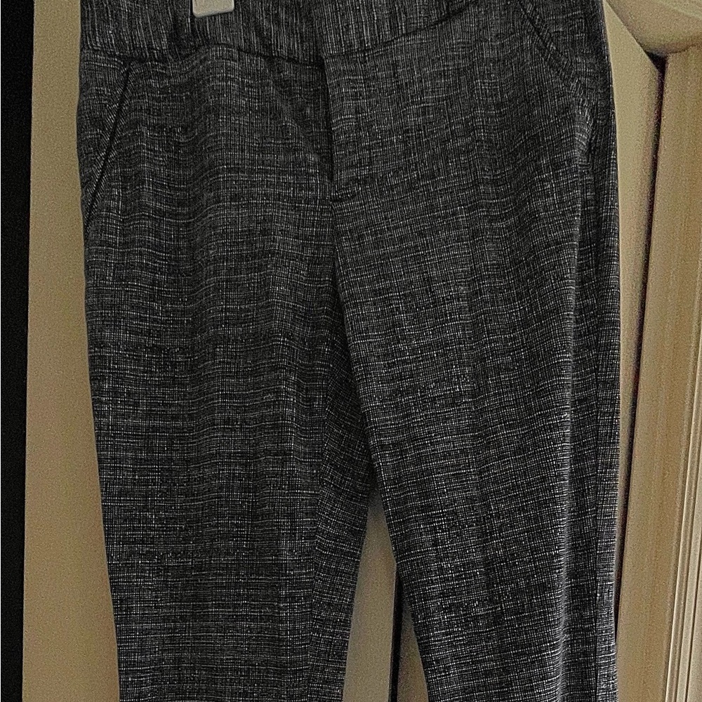 Calvin Klein taper leg dress pants.